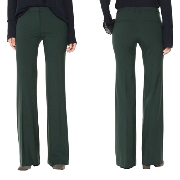 Theory Pants - Theory Wool Blend Wide Leg Dress Pants